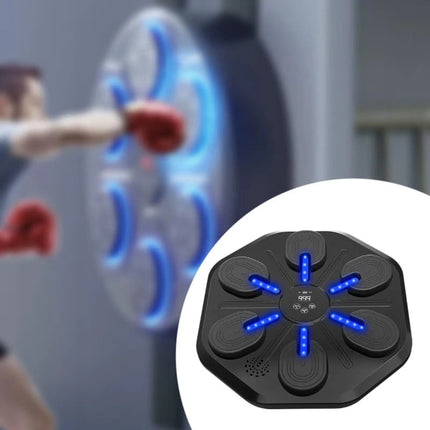 Portable Smart Boxing Trainer with Touch Control, LED Feedback, and 4-Hour Battery for Home Workouts