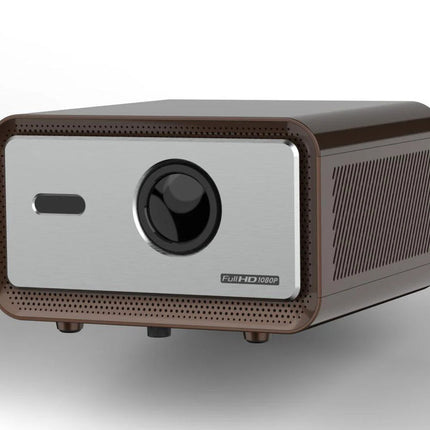 1080P Portable Smart Projector 800 ANSI Lumens with Auto Focus, Google TV, Wi-Fi 5G, HDMI and Dual Speakers