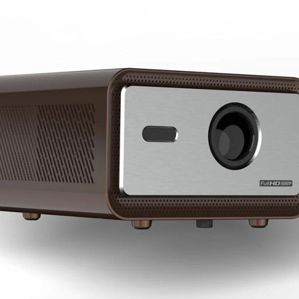 1080P Portable Smart Projector 800 ANSI Lumens with Auto Focus, Google TV, Wi-Fi 5G, HDMI and Dual Speakers