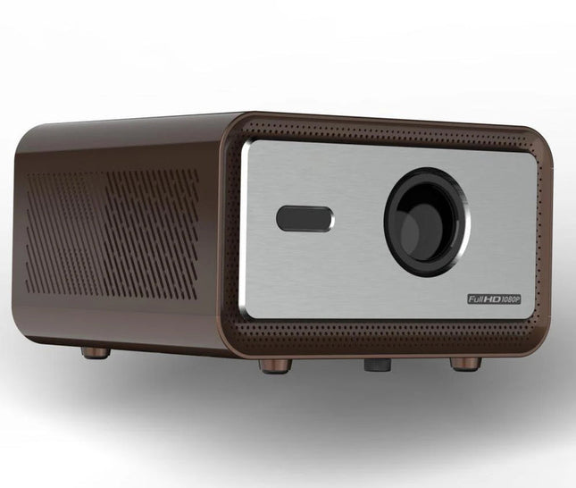 1080P Portable Smart Projector 800 ANSI Lumens with Auto Focus, Google TV, Wi-Fi 5G, HDMI and Dual Speakers