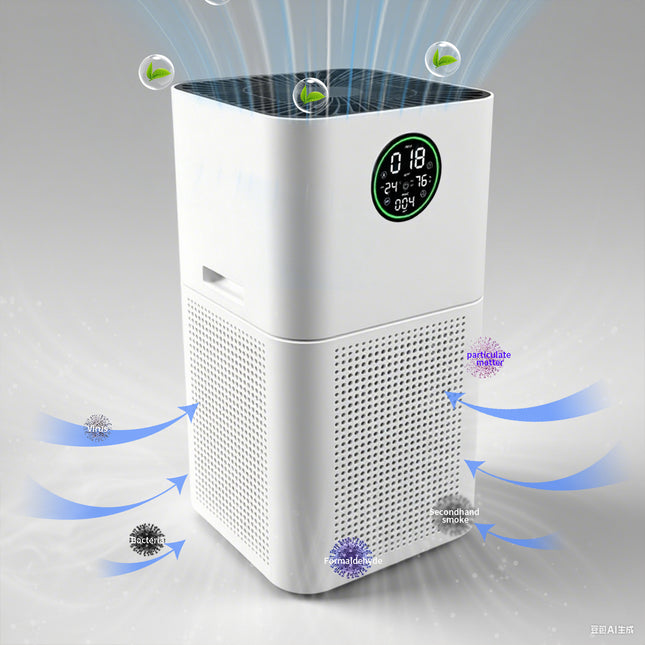 Smart WiFi Air Purifier Large Room UV Sterilisation 70 Million Ions Quiet Sleep Mode