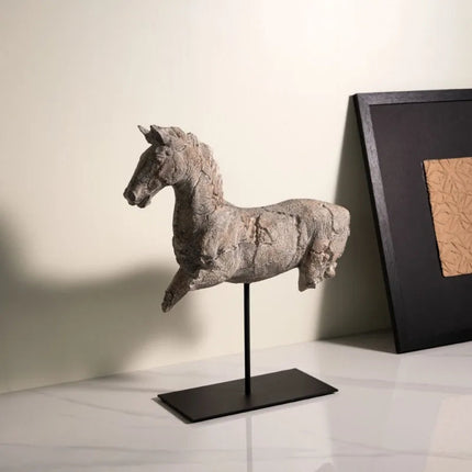 Mystic Winged Horse Resin Sculpture for Home & Office Décor