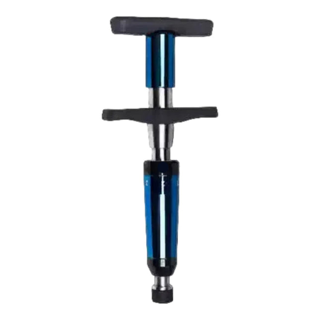 Portable Manual Pistol Grip Tool – Adjustable Resistance, Mirror Blue, Ergonomic Design