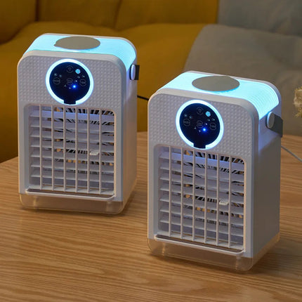 Waterproof DC Brushless Humidifier with Adjustable Mist, 3-Speed Fan, Timer and Remote Control