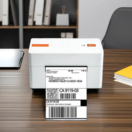 Portable Thermal Label Printer 48–80mm USB & Bluetooth Direct Thermal, High-Speed Printing