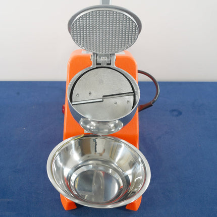 High-Speed Electric Ice Crusher 350W Durable Aluminum Blade Compact Countertop Design