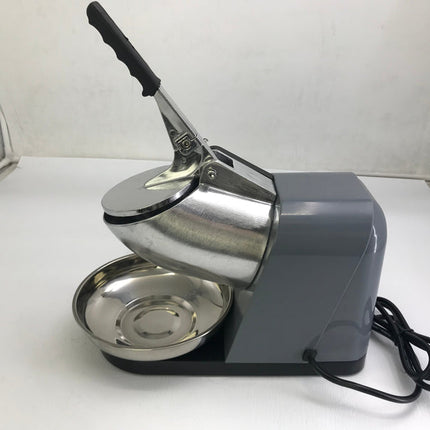 Portable 300W Electric Ice Crusher with 6-Blade Aluminum Head – High-Speed Ice Shaver Machine