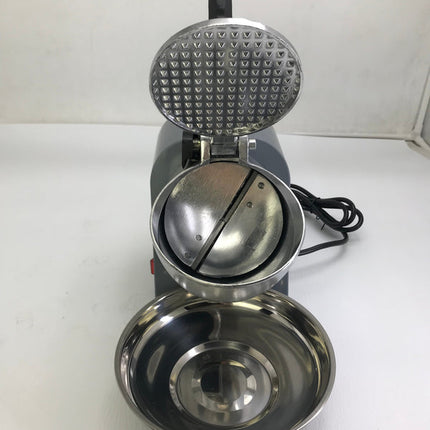 Electric Ice Crusher Machine 300W Fast Ice Shaving with Aluminum Head