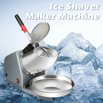 High Speed Electric Ice Crusher 300W with Durable Aluminum Cutting Head