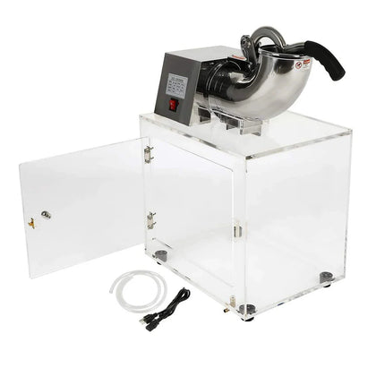 Commercial Electric Ice Crusher Machine with Heavy-Duty Stainless Steel Body & Powerful Motor