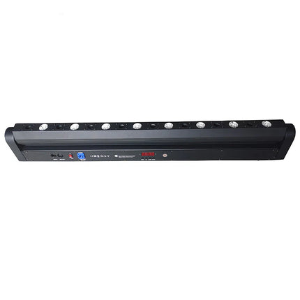 Dynamic 8-Head RGB Laser Light Bar with 180° Motorized Sweep and LED Wash for DJ & Stage Lighting
