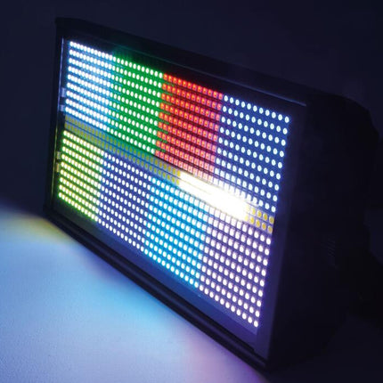 High-Brightness RGB LED Strobe Light 960 LEDs Multi-Mode Display