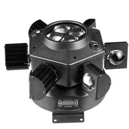 Dynamic LED Laser Party Light with 10W Moonflower & Beam Effects