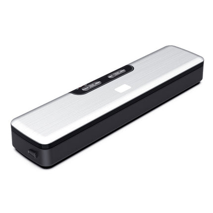 Compact Food Vacuum Sealer Machine with Dual Control Buttons and 5mm Seal for Dry, Meat, and Soft Foods