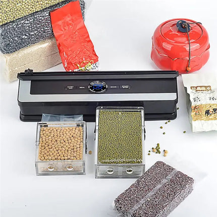2-in-1 Vacuum Sealer and Food Dryer with 31cm Opening for Meat, Fruits, and Juice