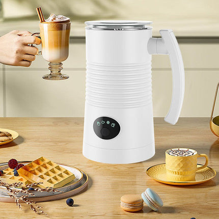 Electric Milk Frother for Hot, Cold & Thin Foam | Quiet Motor <48dB | Compact & Waterproof Design