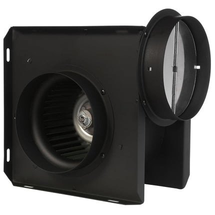 Split Duct Ventilation Fan 100mm Ceiling-Mount Quiet 36 dB AC Motor Black