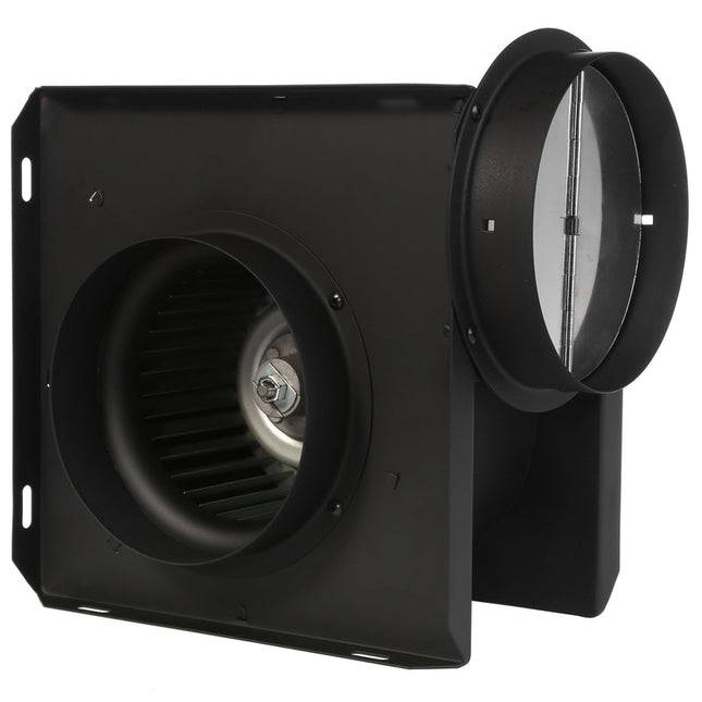 Split Duct Ventilation Fan 100mm Ceiling-Mount Quiet 36 dB AC Motor Black