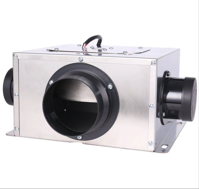 Compact Multi-Point Ceiling Ventilation Fan 41W 220V Stainless Steel 200m³/h Airflow