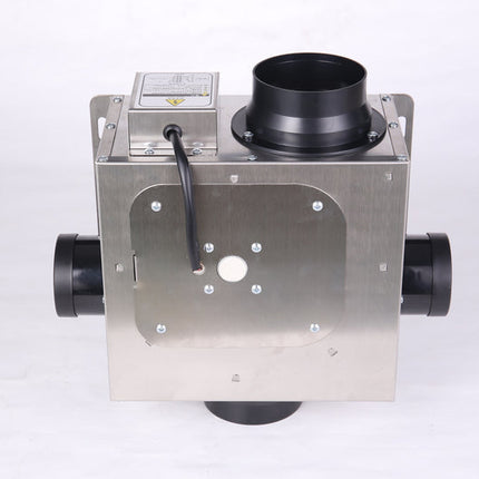 Compact Multi-Point Ceiling Ventilation Fan 41W 220V Stainless Steel 200m³/h Airflow