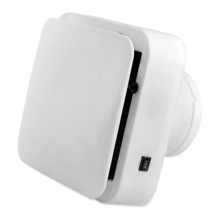 Compact 160mm Wall Exhaust Fan for Bedroom & Office – White, Energy-Efficient Ventilation