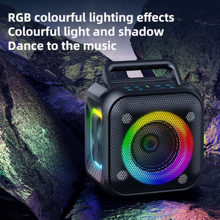 Wireless Bluetooth 5.4 Speaker Dual 6000mAh Battery Long Standby TF Card & AUX Support