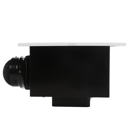 Ceiling Exhaust Fan – Low Noise 120 m³/h Airflow, 100 mm Duct, Black