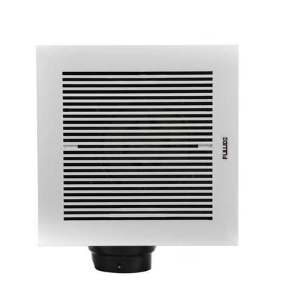 Ceiling Exhaust Fan – Low Noise 120 m³/h Airflow, 100 mm Duct, Black