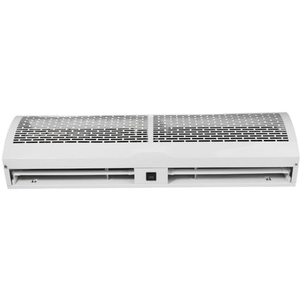 High Airflow Air Curtain Fan for Doorways 100W Energy Efficient Low Noise White 600mm