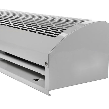 High Airflow Air Curtain Fan for Doorways 100W Energy Efficient Low Noise White 600mm