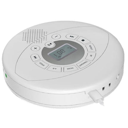 Portable CD Player with USB/MP3 Playback, Rechargeable Battery & Built-in Speaker