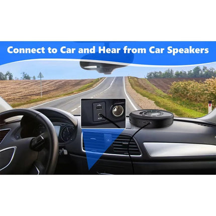 Portable CD & MP3 Player with USB, Built-In Speaker, LCD Display – Rechargeable, Black