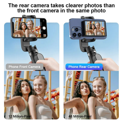 Wireless Magnetic Phone Viewfinder Display – HD Front Camera Preview for Creators