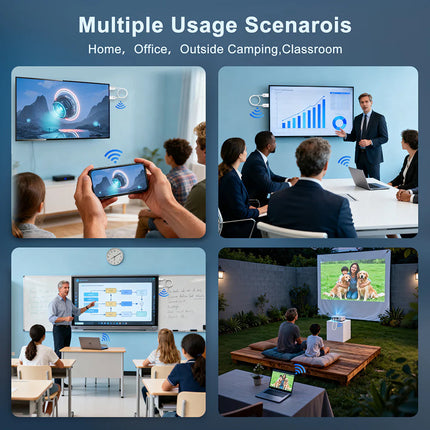 Smart Wireless HDMI Display Adapter for Seamless Screen Casting & Entertainment