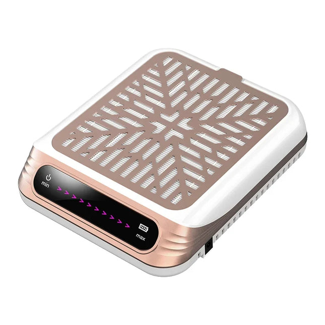Professional Cordless Nail Dust Extractor 100W with Quiet Performance & Easy-Clean Filter