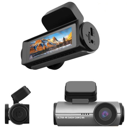 Portable 4K WiFi Action Camera with 1.47″ Display – Compact Black