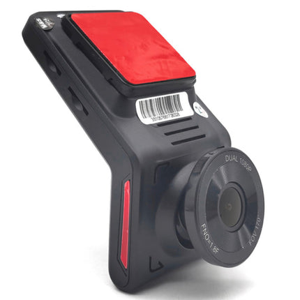 Dual Lens Dash Camera with 4G, Full HD Recording, WiFi & Night Vision – Black
