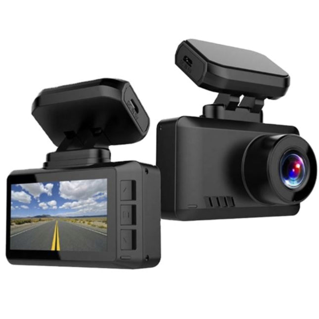 Ultra HD 4K Dash Camera with WiFi – Compact Single-Lens Black