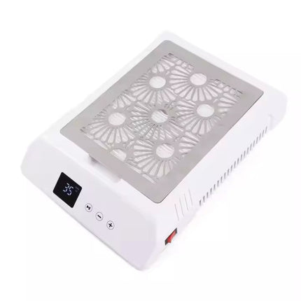 Cordless 85W Nail Dust Collector Vacuum with LCD Screen, Variable Speed Control, 2500mAh Rechargeable Battery