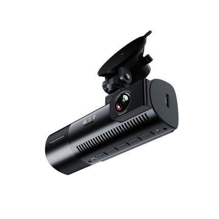 Portable 4K Front and Rear Dash Camera with WiFi Connectivity Black