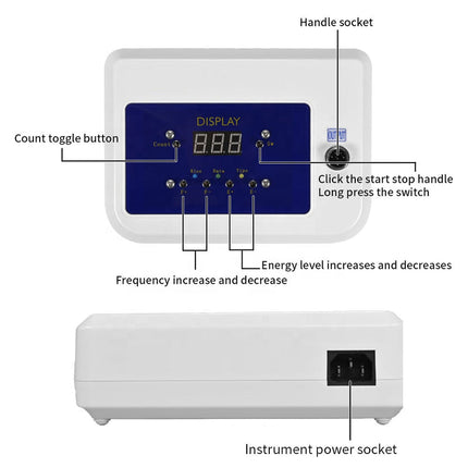 Portable Laser Engraver 100W with Bluetooth Digital Controls White
