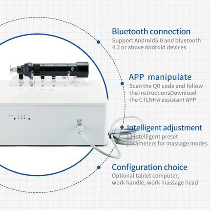 Smart Bluetooth-Controlled Electric Pulse Device with LED Screen