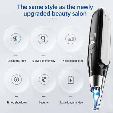 Cordless Light-Based Skin Care Device 440–460nm Rechargeable Handheld for Spot & Blemish Appearance Care