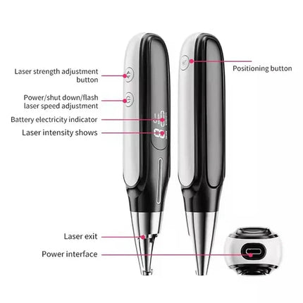 Cordless Light-Based Skin Care Device 440–460nm Rechargeable Handheld for Spot & Blemish Appearance Care