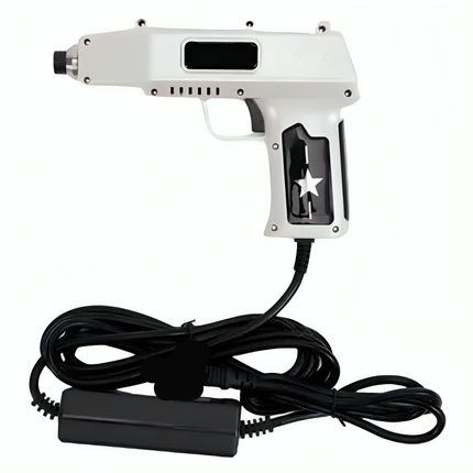 Deep Tissue Massage Gun Kit – 10 Attachments, 6 Intensity Modes, 750N Power (Pearl White)
