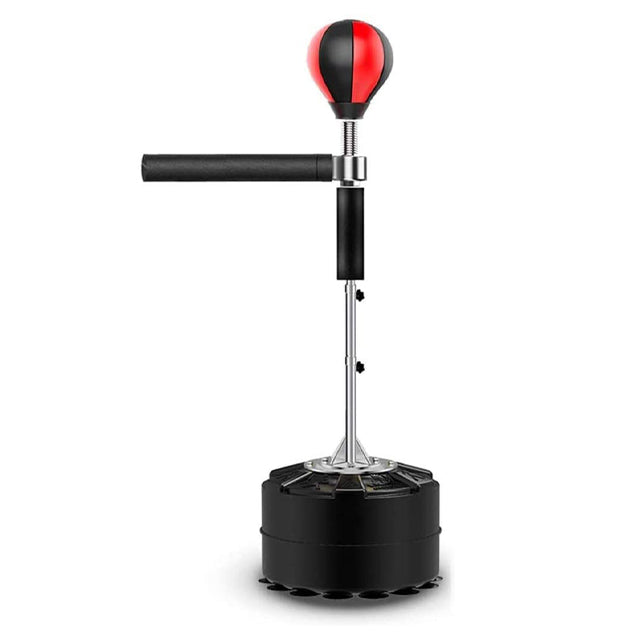 Portable Freestanding Punching Bag for Fitness Cardio & Boxing Practice Black