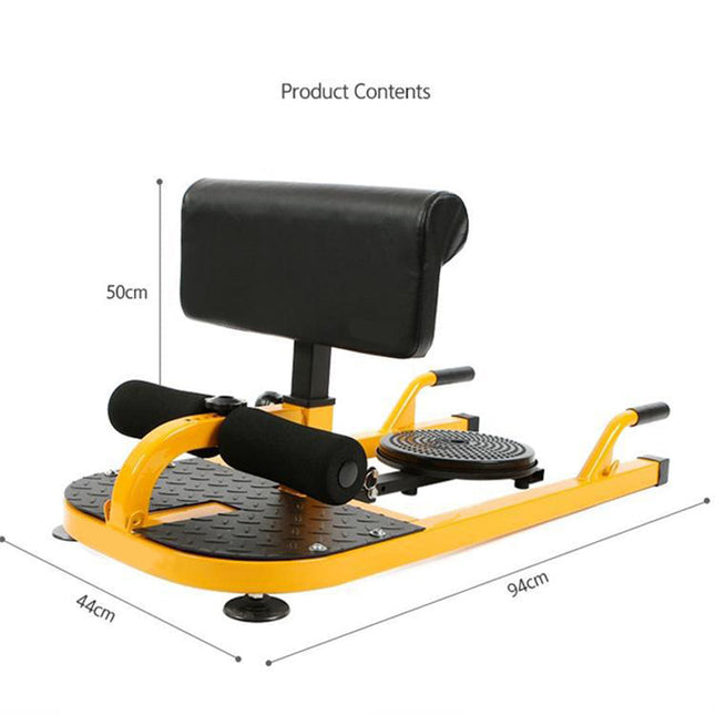Multifunction Squat Machine for Home Workouts with Steel Frame & PU Cushioning