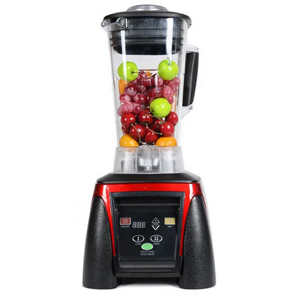 Countertop Blender 2L Capacity 2200W Heavy Duty Button Control Red