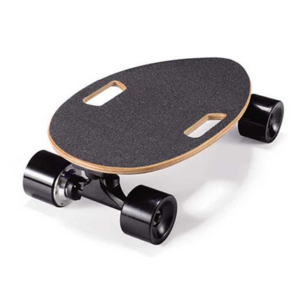 Compact Electric Skateboard with Egg-Shaped Maple Deck & Wireless Remote