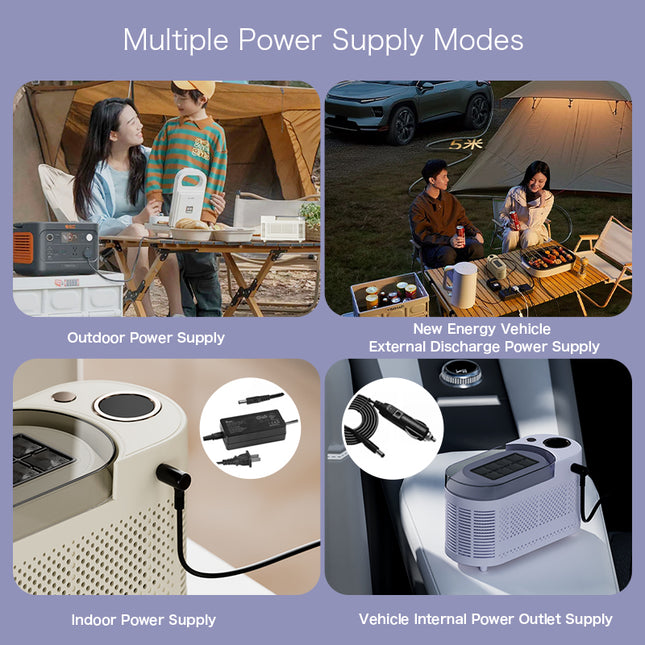 Portable Ice Machine – Perfect for Camping, Cars, and Home Use